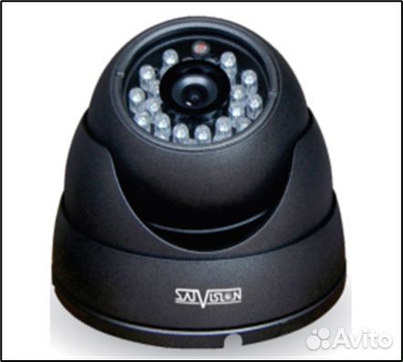 Камера наблюдения 2 мп в металлическом корпусе