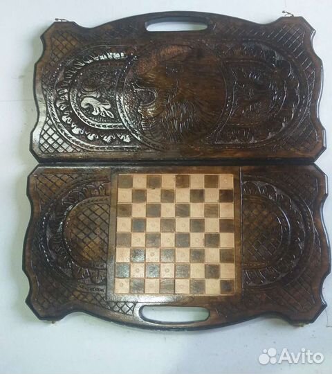 Нарды ручной работы резные