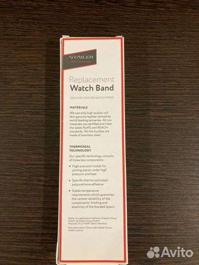 Кожаный ремешок stailer для Apple Watch