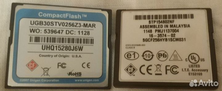 Новая карта памяти CF Cisco 16-3574-02 256 Мб