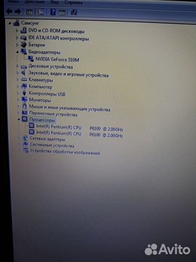 Материнская плата Samsung R540 / R730 Nvidia 310m