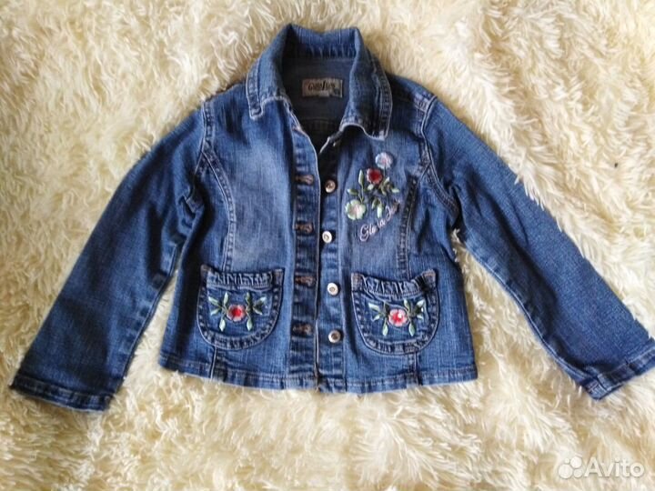 Джинсовка для девочки р. 92