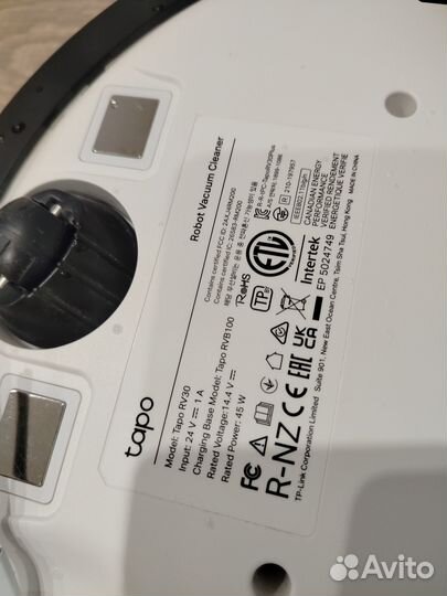 Робот пылесос tp-link Tapo rv30