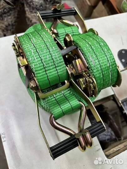 Ремени стяжные с крюками 50мм 7000кг