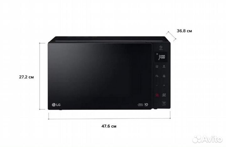 Микроволновая печь LG MW25R35GIS