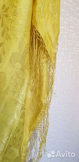 Шаль шелковая,старинная.Другие платки