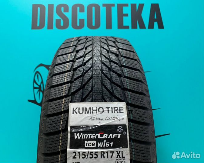 Kumho WinterCraft Ice Wi51 215/55 R17 98T