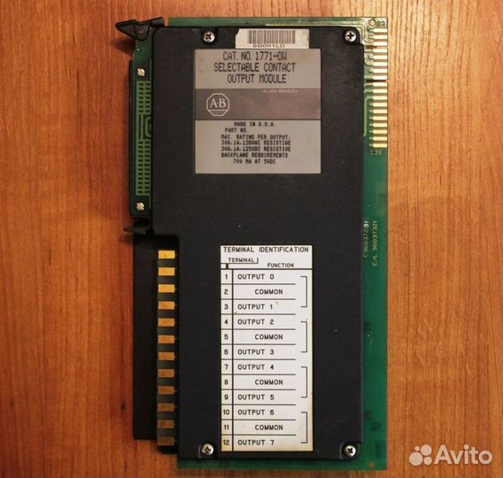 1771-OW Плата модуля вывода контактов плк Аллена Б