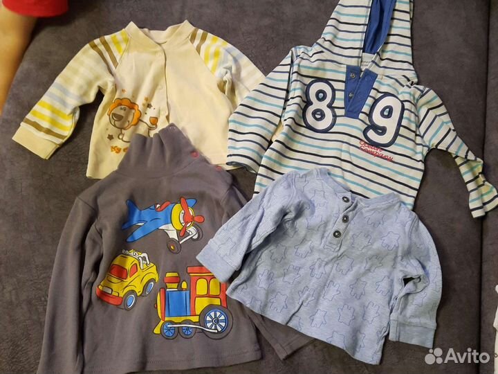 Вещи для мальчика до года пакет