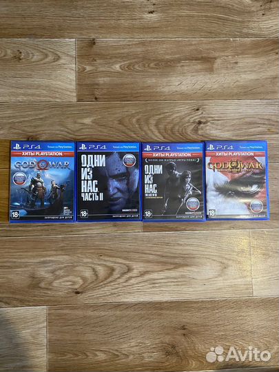 Коллекция игр на playstation 4