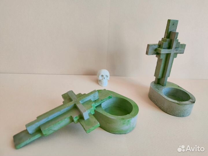 Старинное надгробие Фигурка для песочной терапии