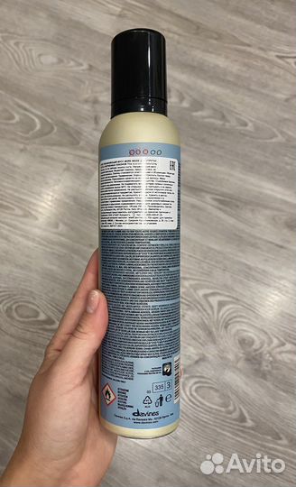 Новый Davines увлажняющий мусс