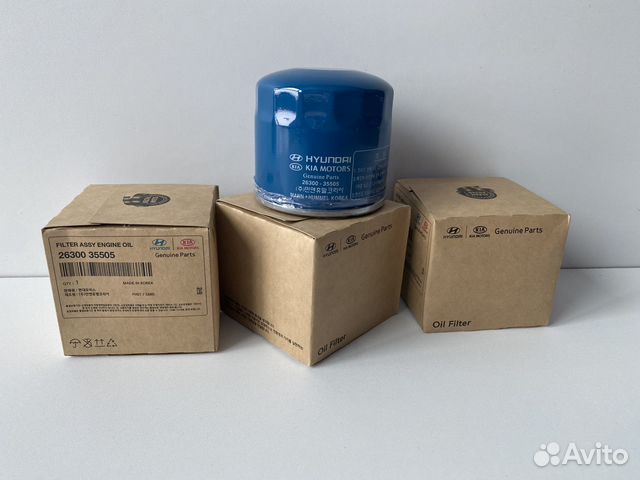 Фильтр масляный KIA Rio, K5, Huyndai Solaris