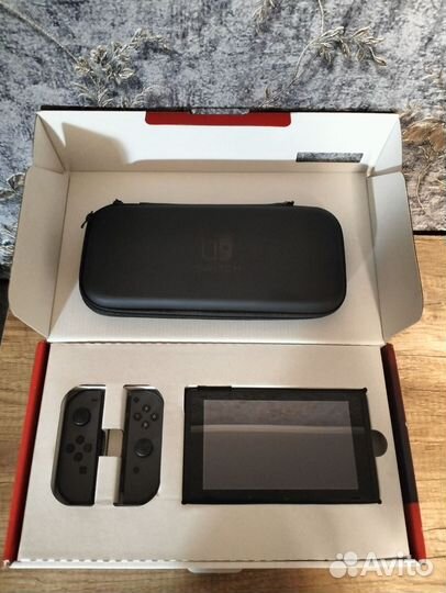 Nintendo switch v2 прошитая чипом