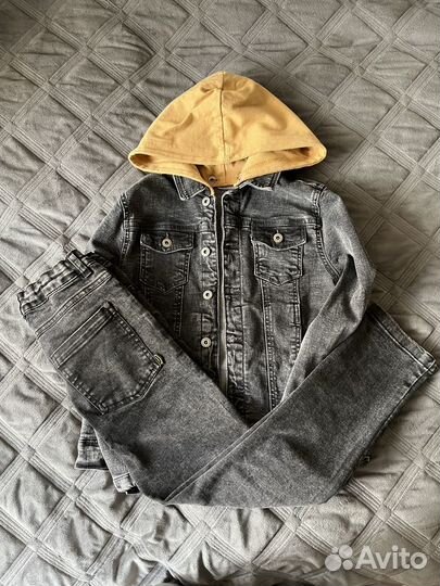 Джинсовый костюм Coccodrillo 134 см