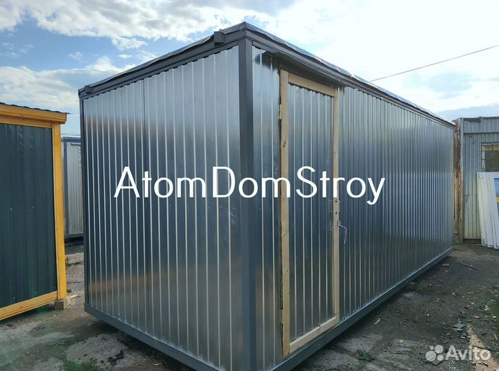 Бытовка вагончик из дерева