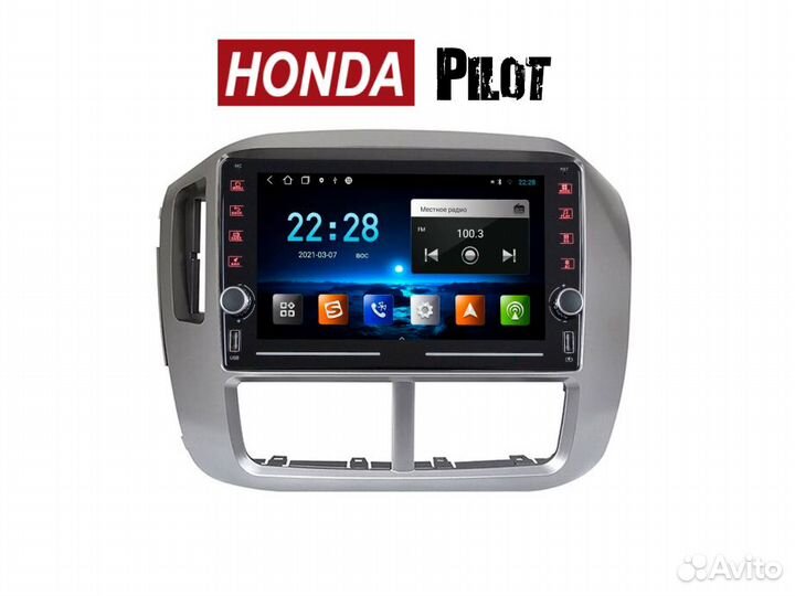 Магнитола Honda Pilot 1 LTE CarPlay 2/32гб