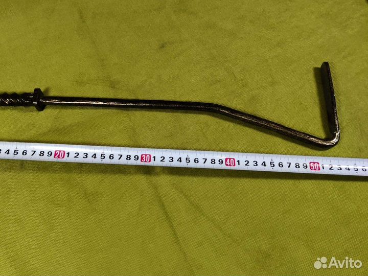 Кочерга кованая ручка. Новый