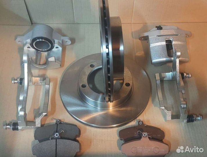 Комплект вентилируемых тормозов tornado нива шеви
