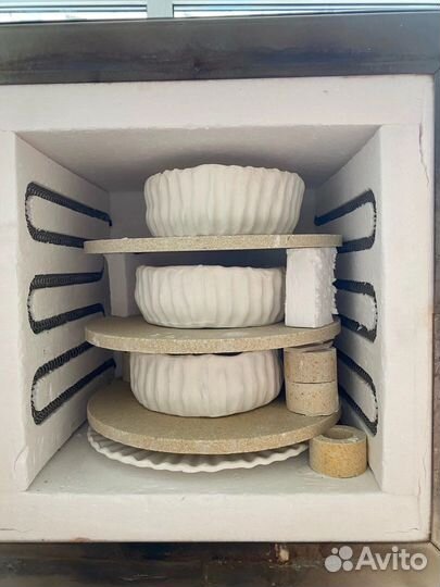 Обжиг керамики (аренда муфельной печи)