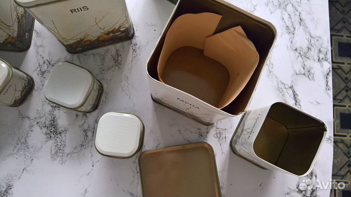 Набор баночек для сыпучих продуктов