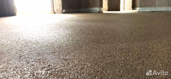 Механизированная полусухая стяжка