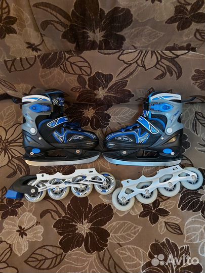 Раздвижные роликовые коньки MaxCity