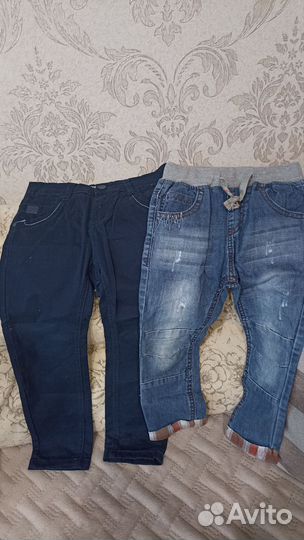 Джинсы для мальчика на 3-4 года