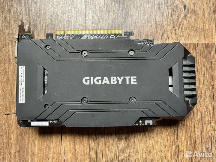 Видеокарта Gigabyte GeForce GTX 1060 ti