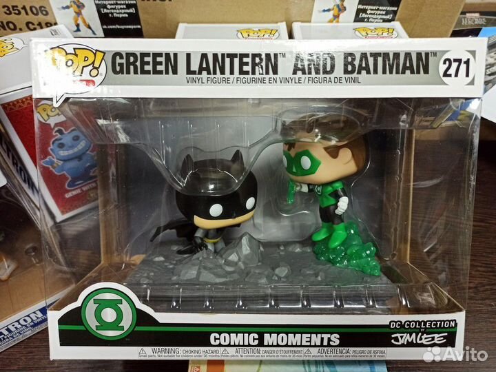 Фигурка Funko Pop Batman 80th и Comic Moment DC