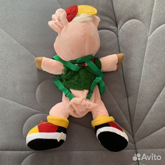 Мягкая игрушка рюкзак поросенок в отличном состоян