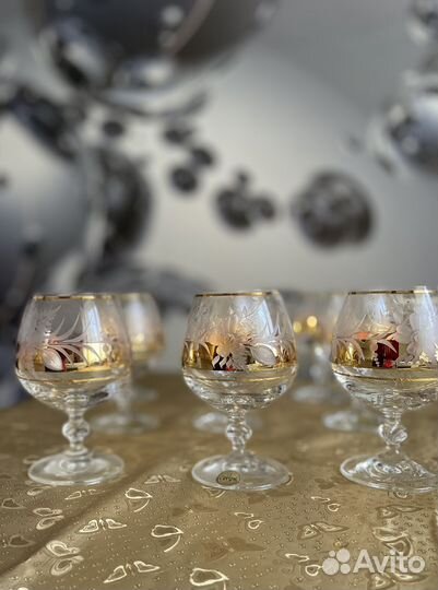 Бокалы для коньяка богемия