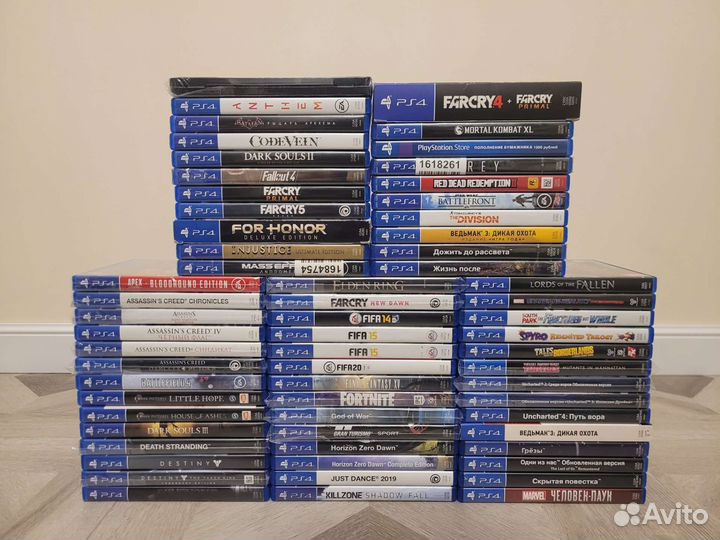 Игры на Sony Playstation 4