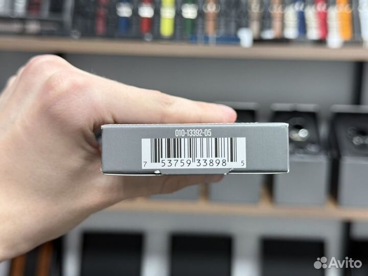 Ремешок Garmin 22mm Graphite/Spark Orange силикон