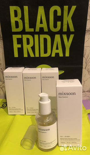 Mixsoon. Bean Essence Новая 50ml. Сыворотка, Корея