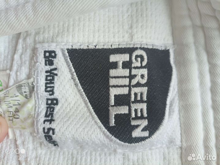 Кимоно для дзюдо Green hill club 140