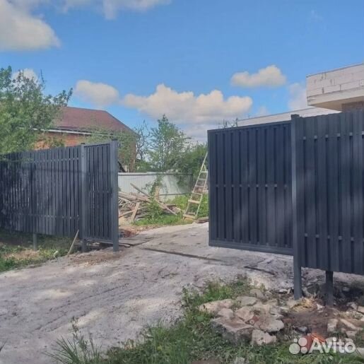Откатные ворота 
