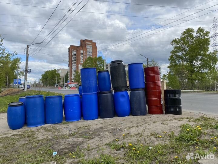 Бочки пластиковые