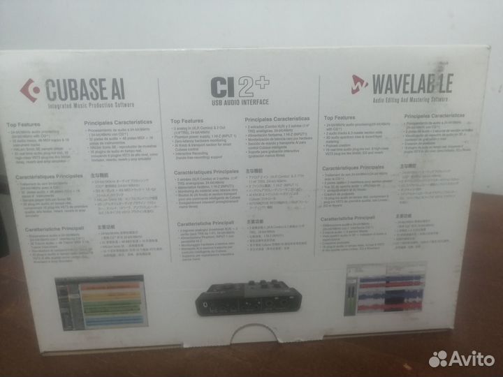 Продается Steinberg CI2+ Pro Kit аудио интерфейс