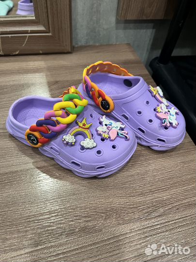 Тапочки детские crocs