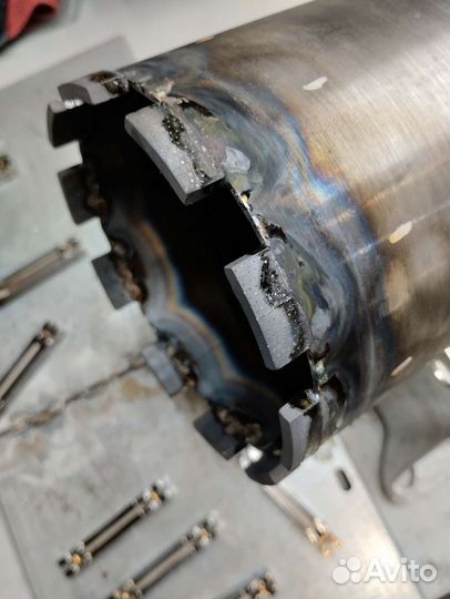 Восстановление алмазных коронок