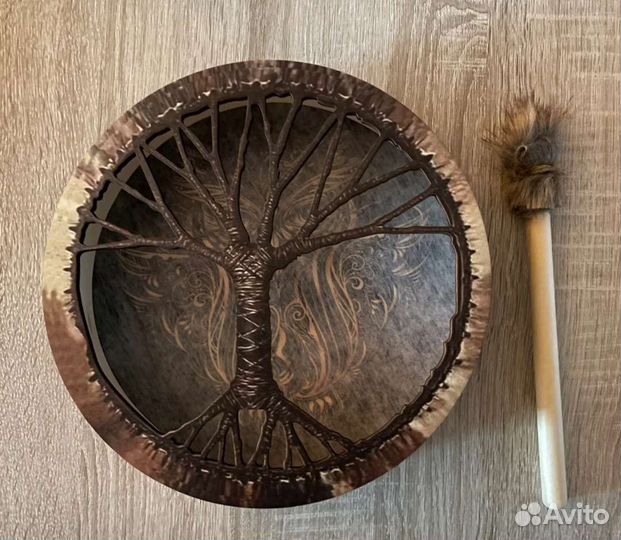 Шаманский бубен 25 см