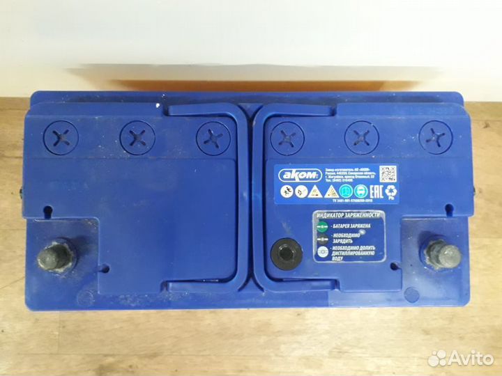 Аккумулятор бу 100Ач Аком