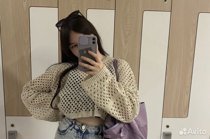 Кофта сетка