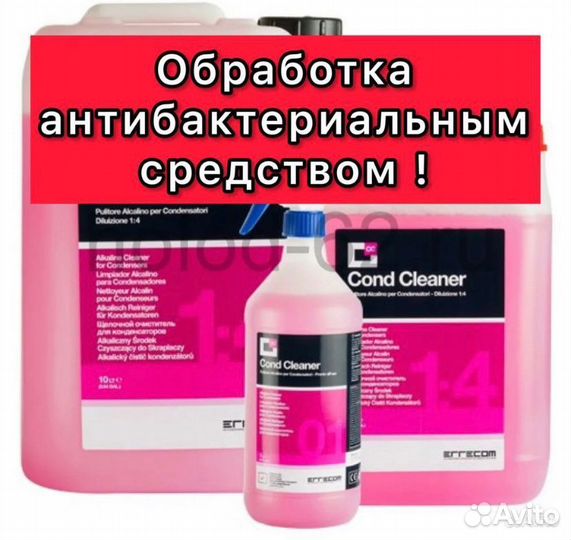 Обслуживание кондиционеров, Чистка сплит систем