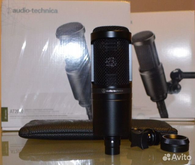 Студийный микрофон Audio-Technica AT2020 (Новый)