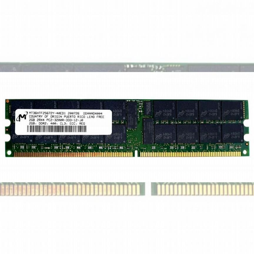 [MT36HTF25672Y-40ED1] Оперативная Память Micron 2gb Mt36htf25672y-40ed1