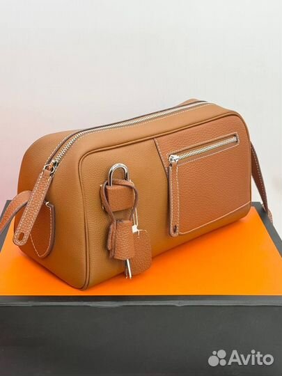 Сумка кроссбоди натуральная кожа Hermes