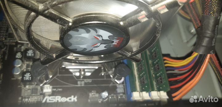 Сборка на плате ASRock H55DE3