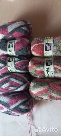 Пряжа для вязания аngora dе lux